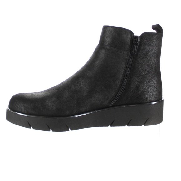 NWOT The FLEXX Womens Camden Black Graffio Chelsea Boots Size 7 - Picture 2 of 11